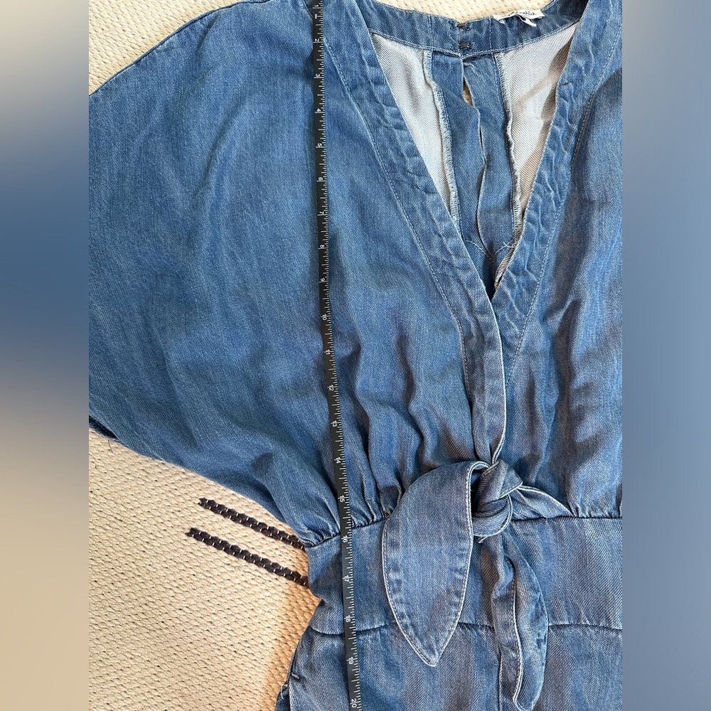 Splendid Blue Denim Jumpsuit - Picture 8 of 10